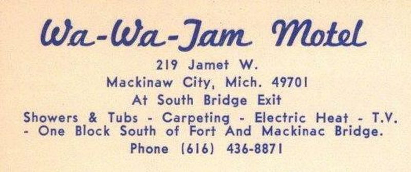 Wa-Wa-Jam Motel - From Web Listing